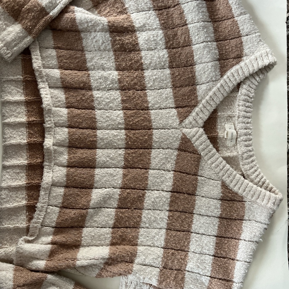 Striped Knit Sweater